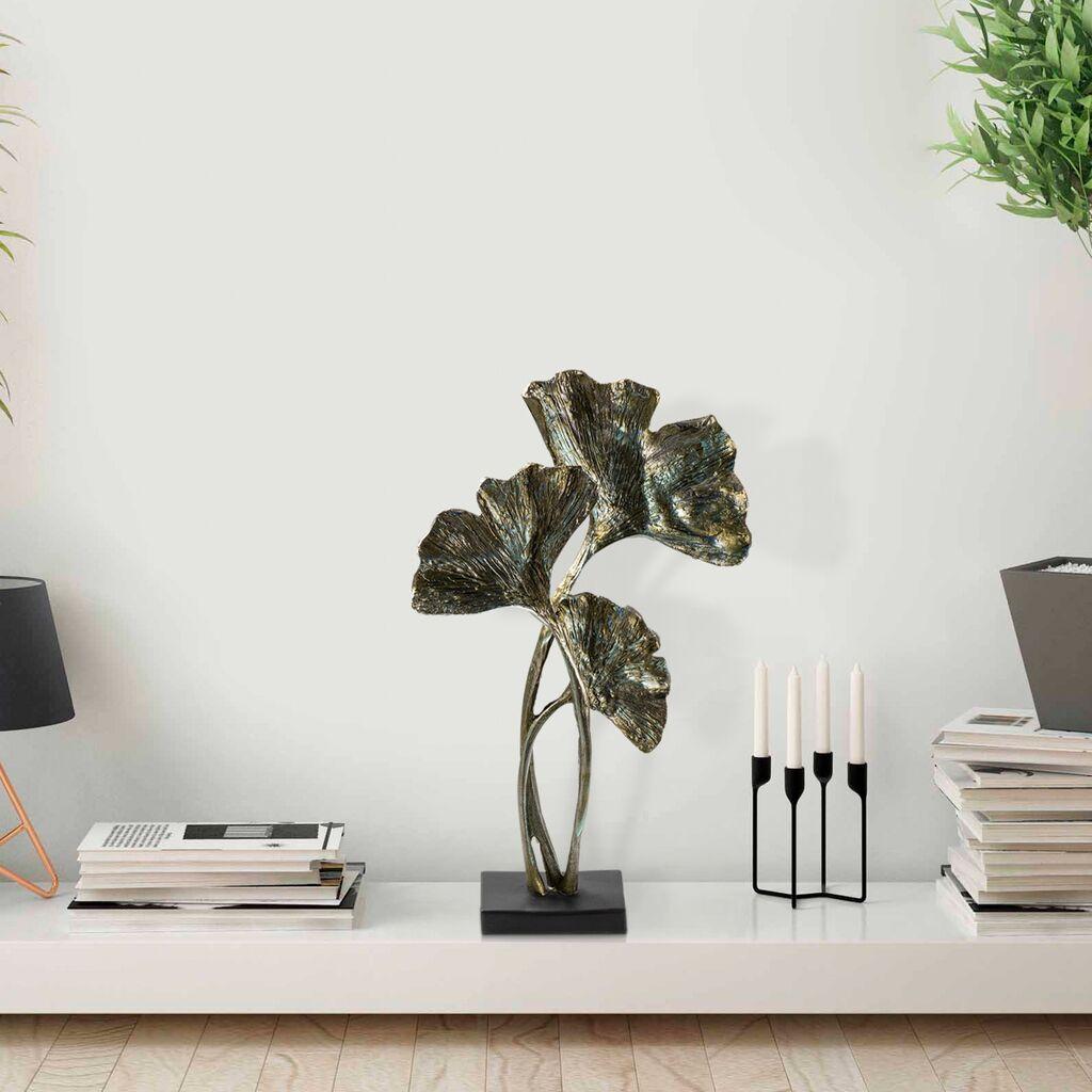 Aberto Design Dekorativna figura Tri lista, Šarena