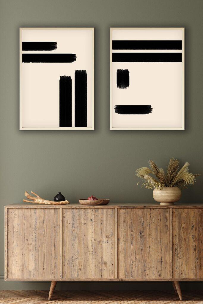 Wallity Uramljena slika Huhu200, 35x50 cm , 2 dela