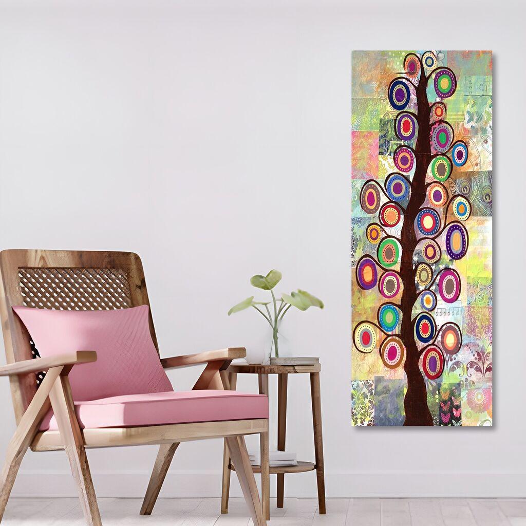 Wallity Slika na platnu 30x80cm