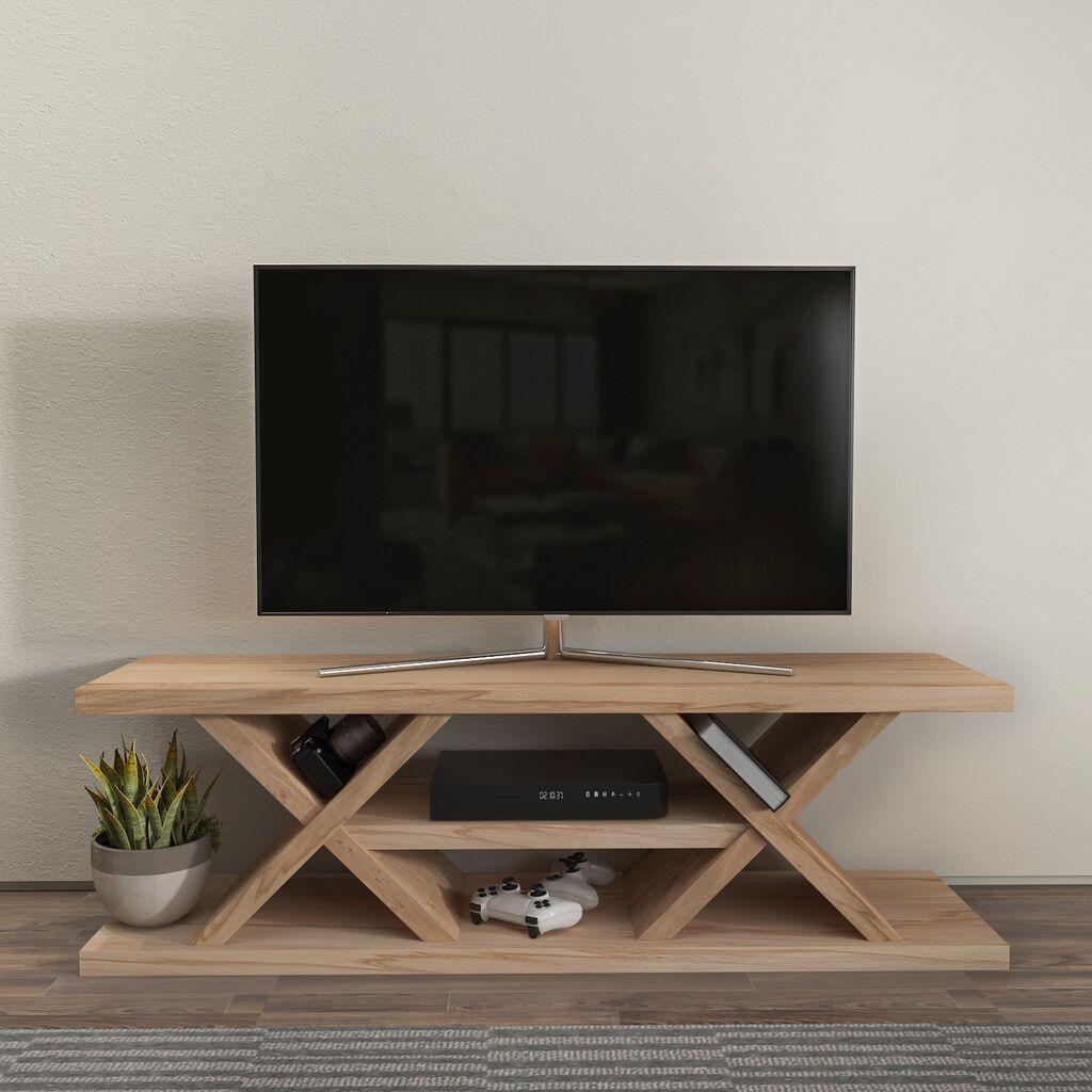 Hanah Kućna TV komoda Massi, 136x42x37 cm, Hrast