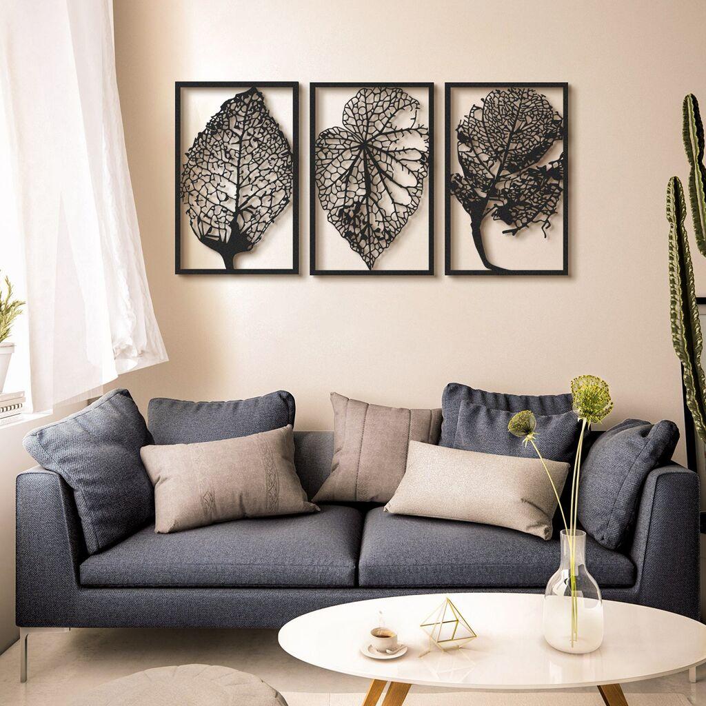 Wallity Zidna dekoracija Autumn - APT167MS, 45 x 70 cm,  Crna