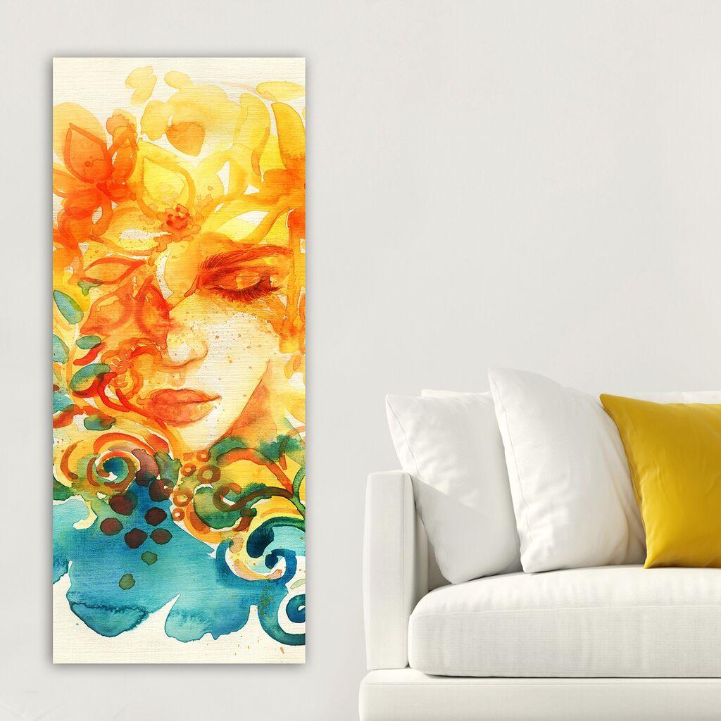 Wallity Slika na platnu 50x120cm