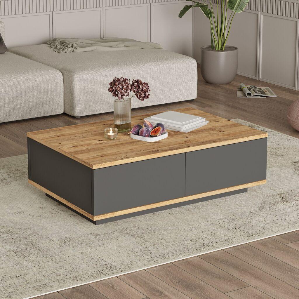 Hanah Home Club sto FR14-AA, 90x28,6x60 cm, Antracit