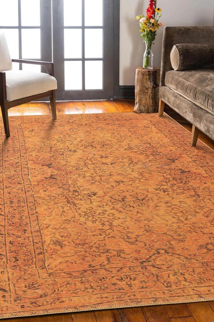 Conceptum Hypnose tepih Folk Chenille 15, 75x150cm, narandžasta