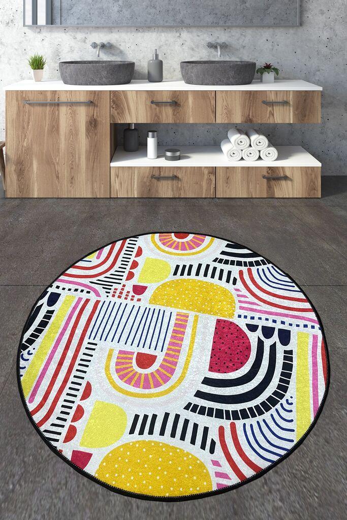 L'essentiel Maison Kupaonski tepih 120x120cm Šaren