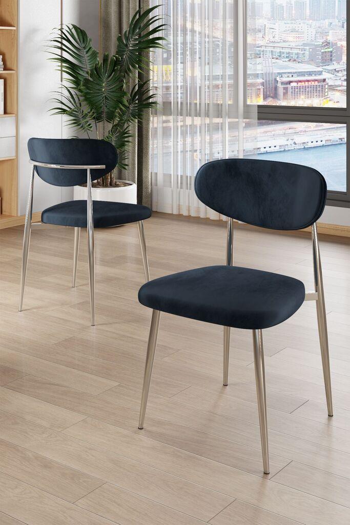 Hanah Home Vina set stolica, 56x76x97 cm, 4 dijela, antracit boja