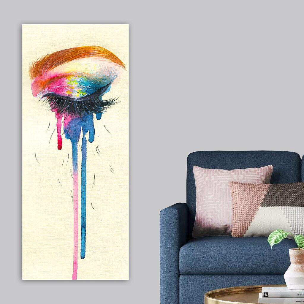 Wallity Slika na platnu 50x120cm