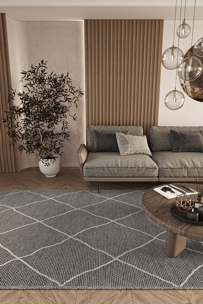 Conceptum Hypnose Carpet Elite 02, 160x200 cm, siva