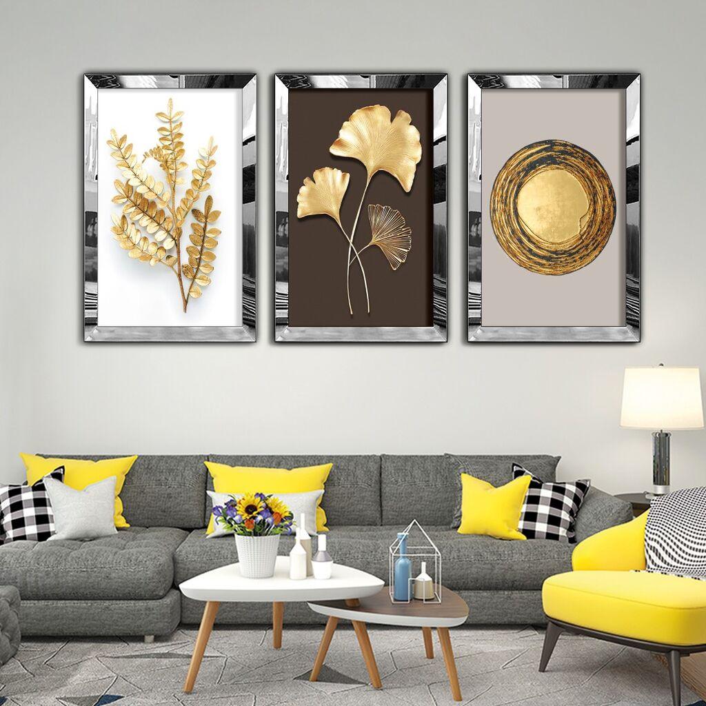 Wallity Slika Huhu403, 30x40 cm, 3 dela
