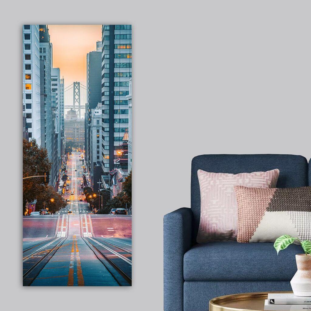 Wallity Slika na platnu 50x120cm