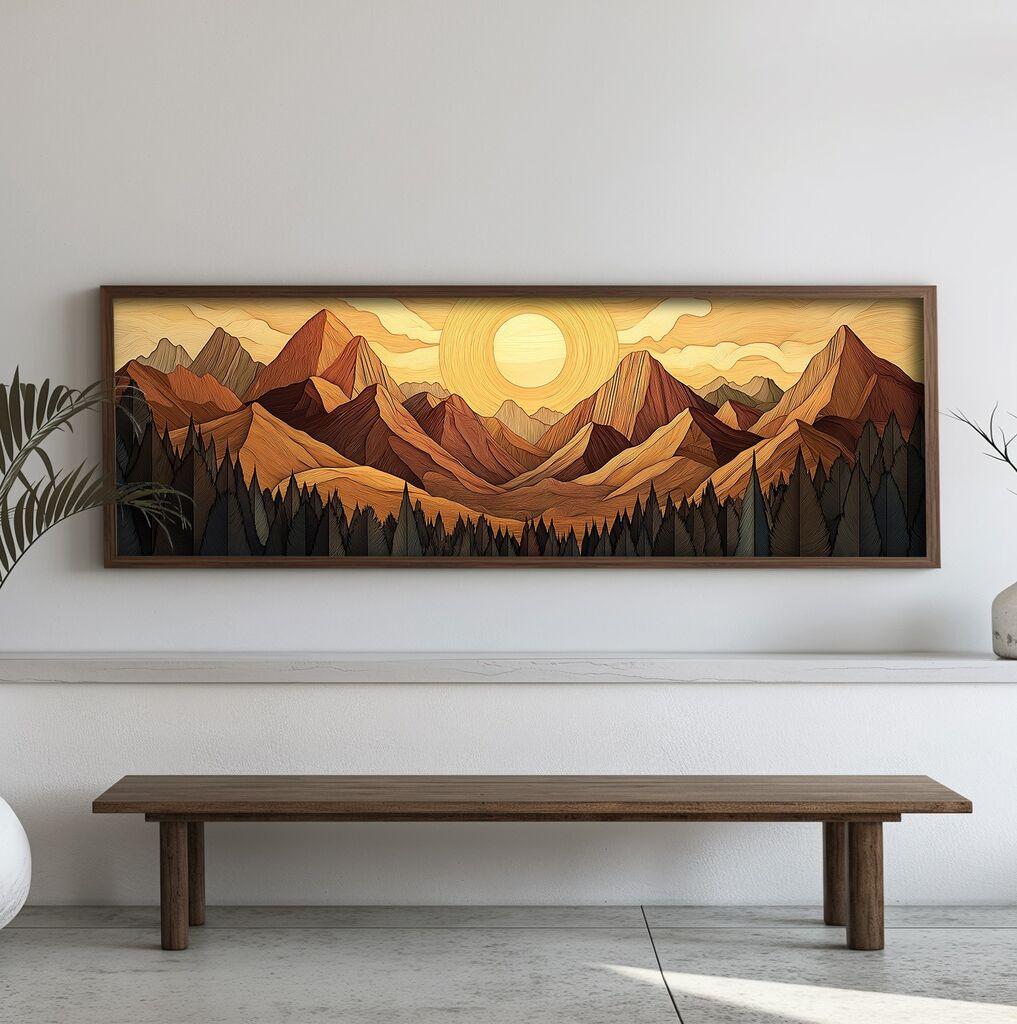 Wallity Slika EMR035, 40 x 120 x 3 cm