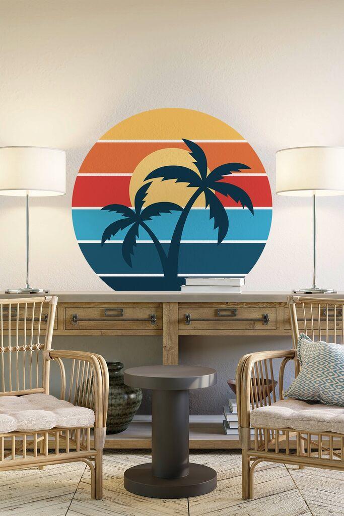 Wallity Stiker za zid ERSYSTCKR17, 78x78 cm, Šareni