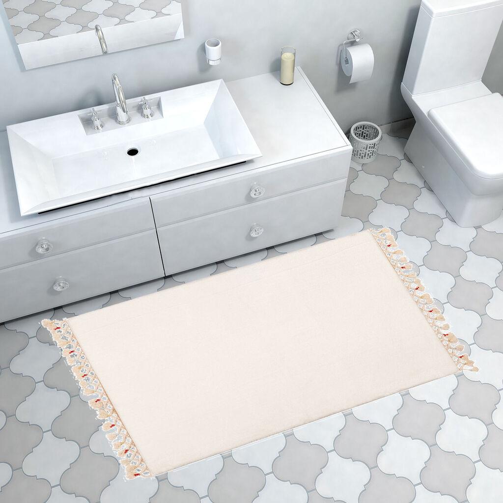 L'essentiel Maison tepih za kupatilo 50x75cm Bijela