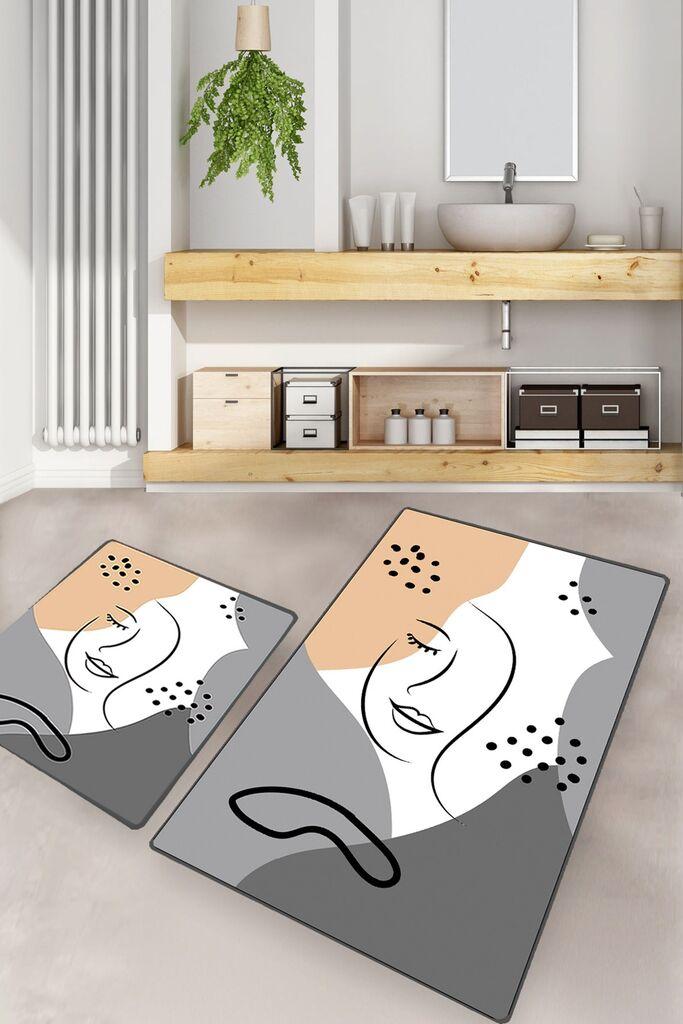 L'essentiel Maison Set od 2 kupaonska tepiha Šarene