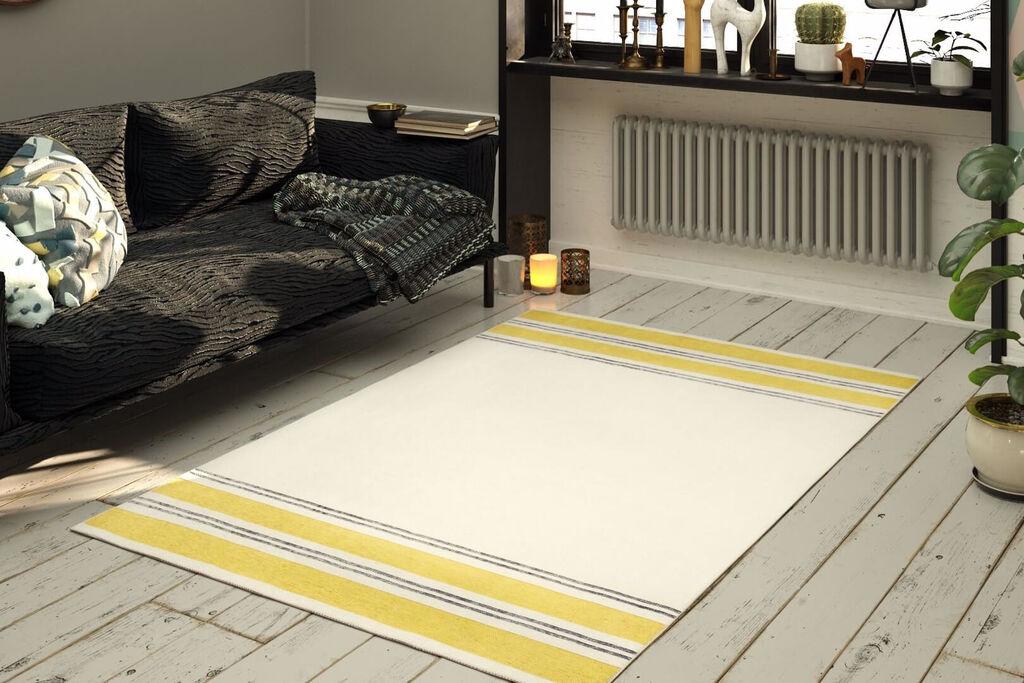 Conceptum Hypnose tepih Funk -AL 13, 210x310 cm, krem-žuti