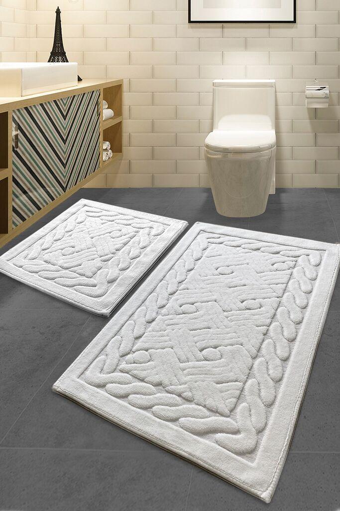 L'essentiel Maison Set od 2 kupaonska tepiha Šarene