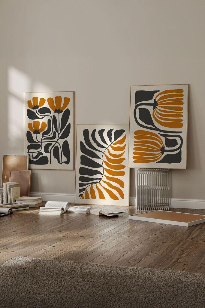 Wallity Slika Ersy3Ham8, 3 dela, 33 x 48 cm