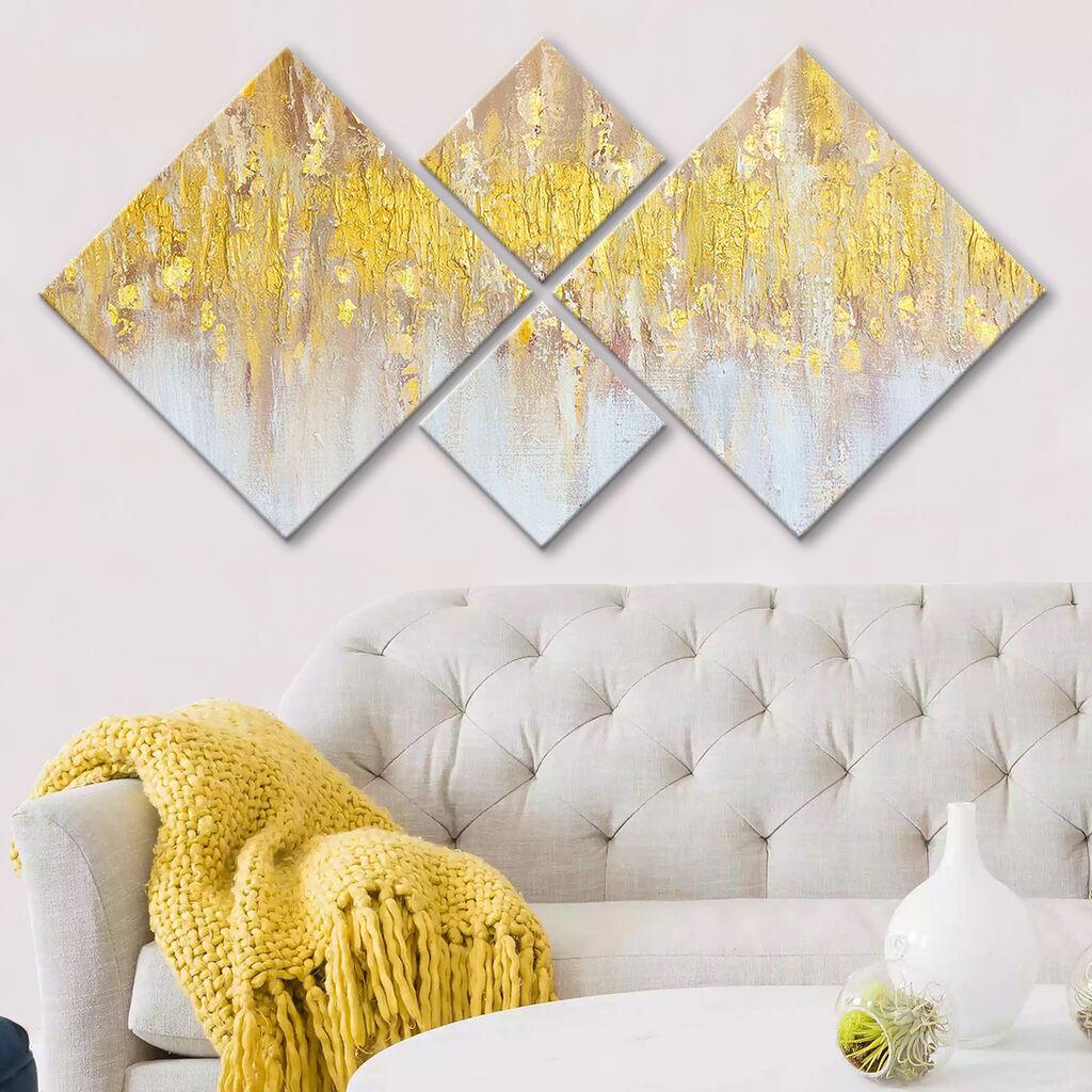 Wallity Slika 4MDF826596080, 60x115 cm, 4 dela