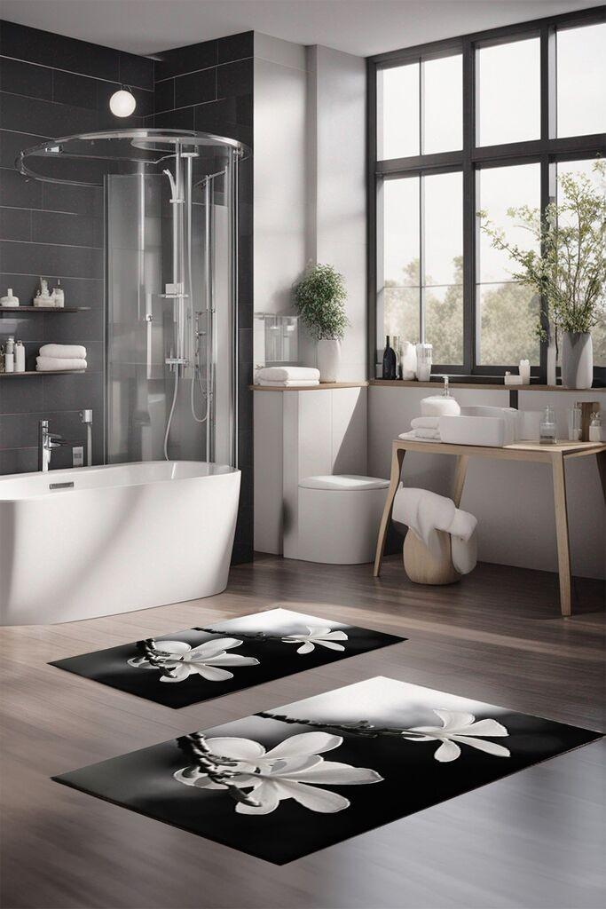 L'essentiel Maison Set prostirki za kupatilo CT-5123, 2 komada, šarene