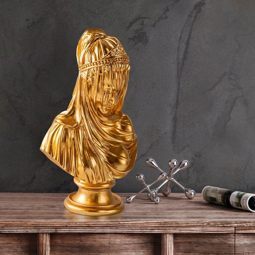 Aberto Design Dekorativna figura Yak-038-C, 20x35x15 cm