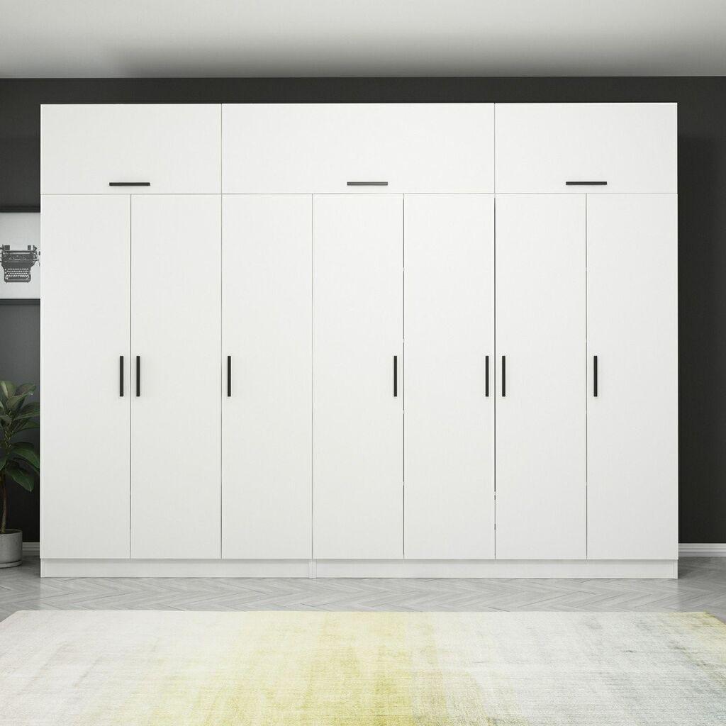 Hanah Home Ormar Kale-3089, 315x235x52 cm, Bijela