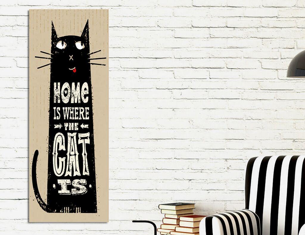 Wallity Slika na platnu 30x80cm