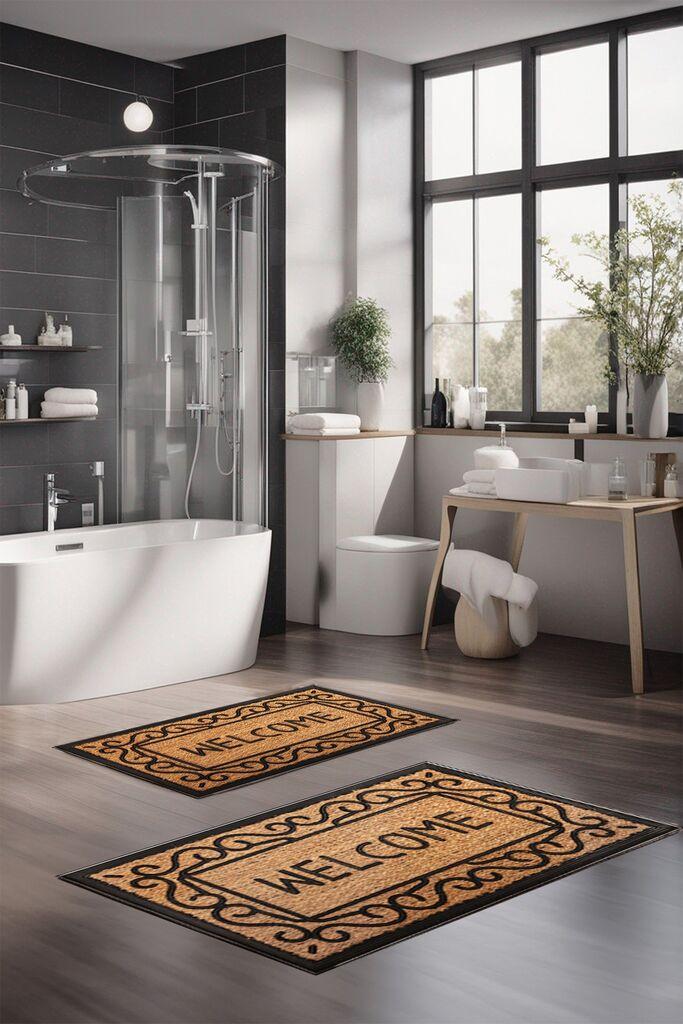 L'essentiel Maison Set prostirki za kupatilo CT-5154, 2 komada, šarene boje