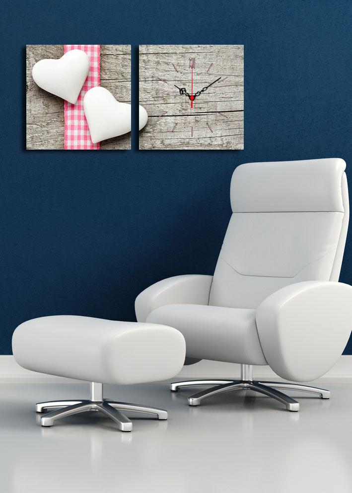 Wallity Zidni sat 2P2828CS-18, 60x28 cm, 2 dela