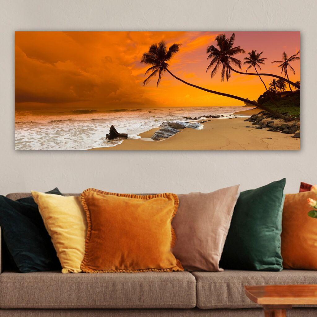 Wallity Slika na platnu 50x120cm