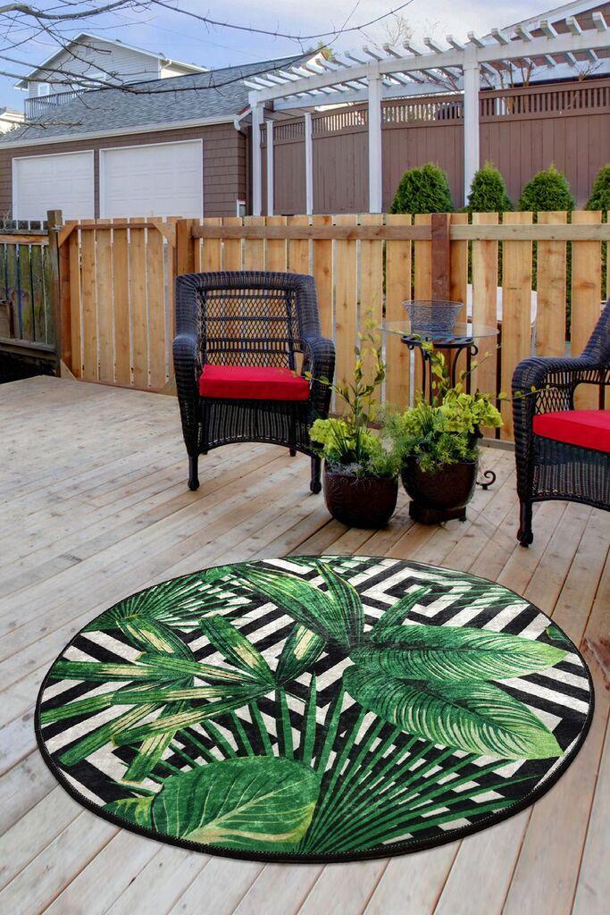 Conceptum Hypnose Carpet Tropic, H140cm, zelena