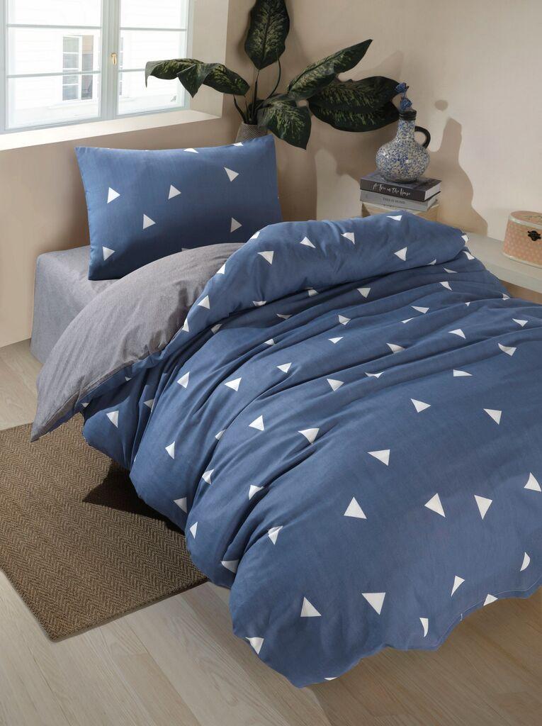 L'essentiel Maison set posteljine Geometric, 160x240 cm, Teget