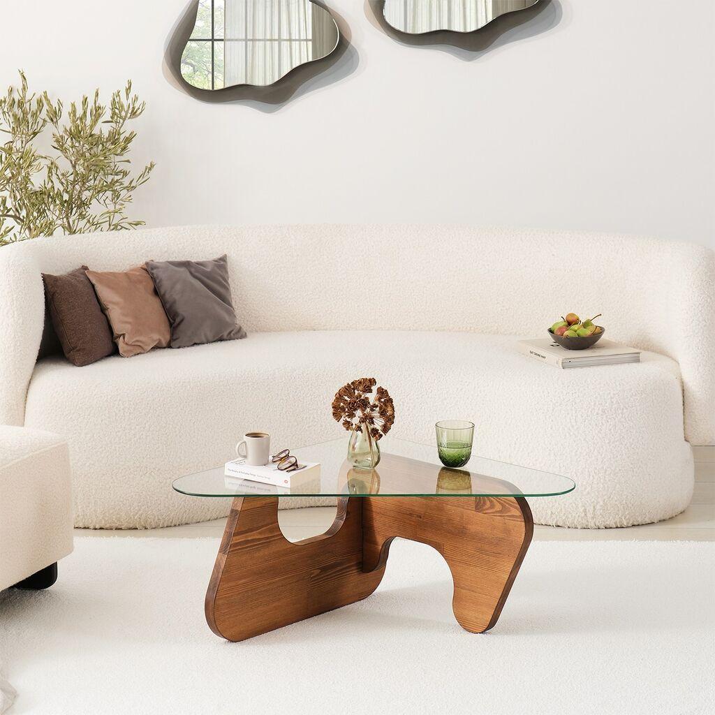 Hanah Home Club sto Freya, 86x36x66 cm, Boje hrasta