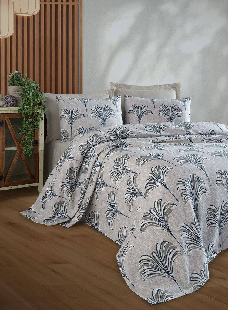 L'essentiel Maison Set Ćebe i jastučnice Santo, 200x230 cm, plava