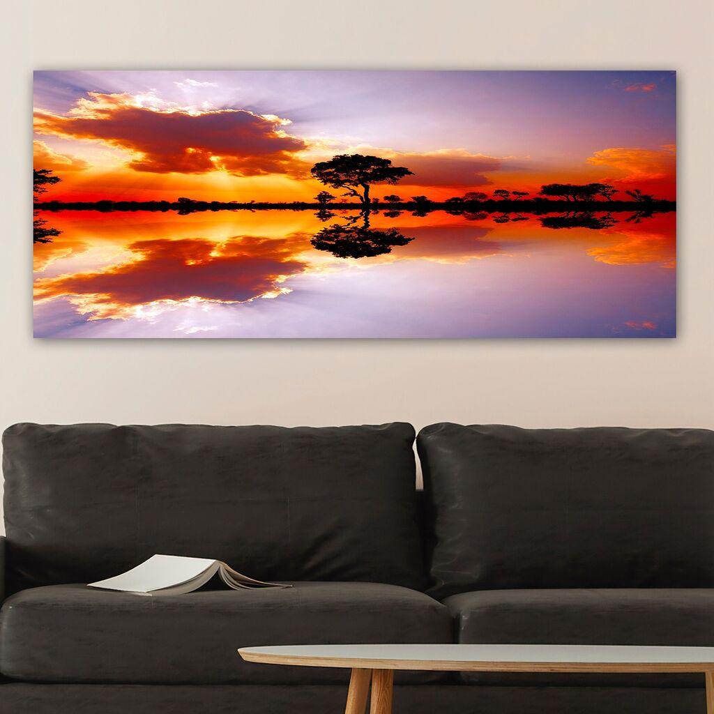 Wallity Slika na platnu 50x120cm