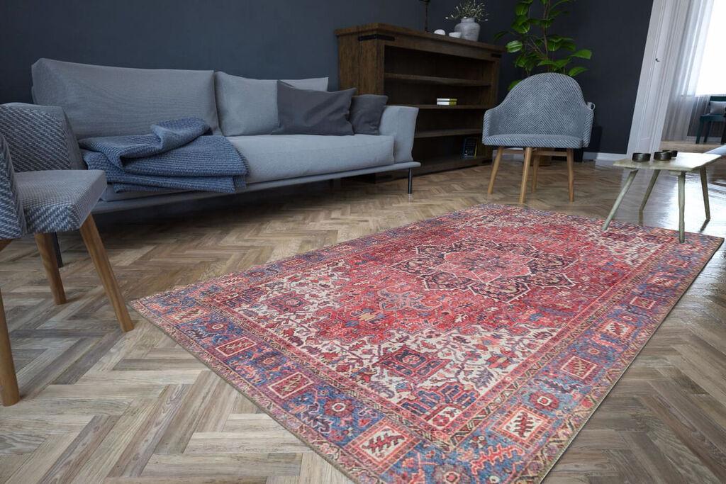 Conceptum Hypnose AL 123 Soul Chenille Rustik Tepih, 140x190cm, Šareni