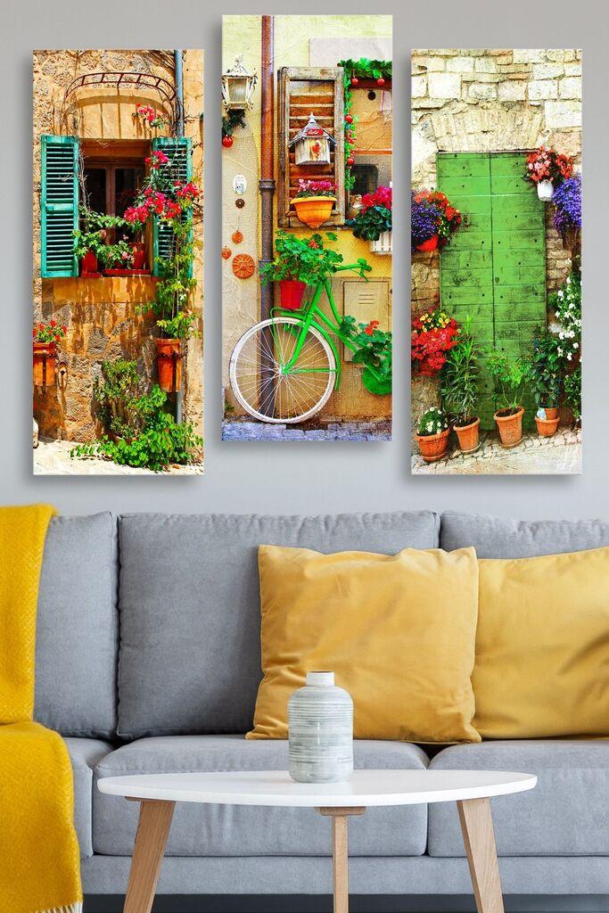Wallity MDF0088 Dekorativna slika, 3 dela