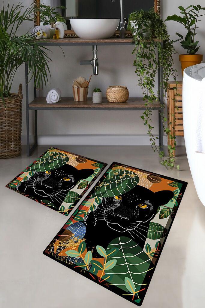 L'essentiel Maison Set od 2 kupaonska tepiha Šarene