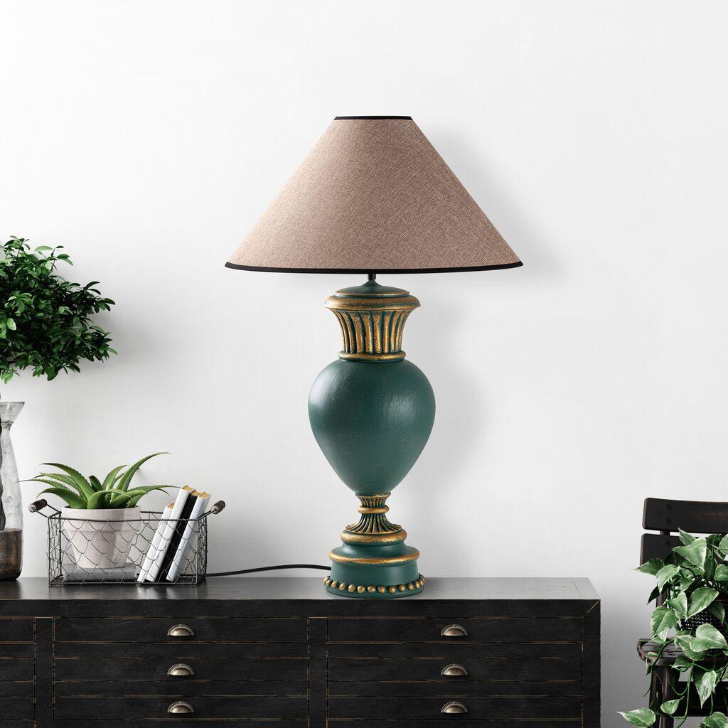 Stolna lampa Wallity, bež