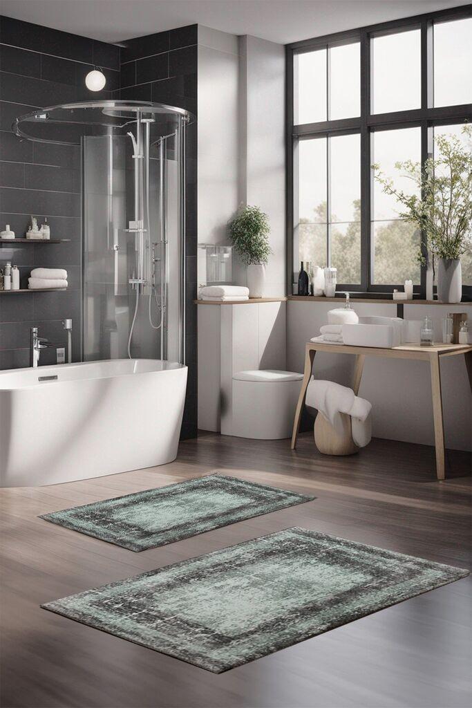 L'essentiel Maison Set tepiha za kupatilo CT-5084, 2 komada, šareni