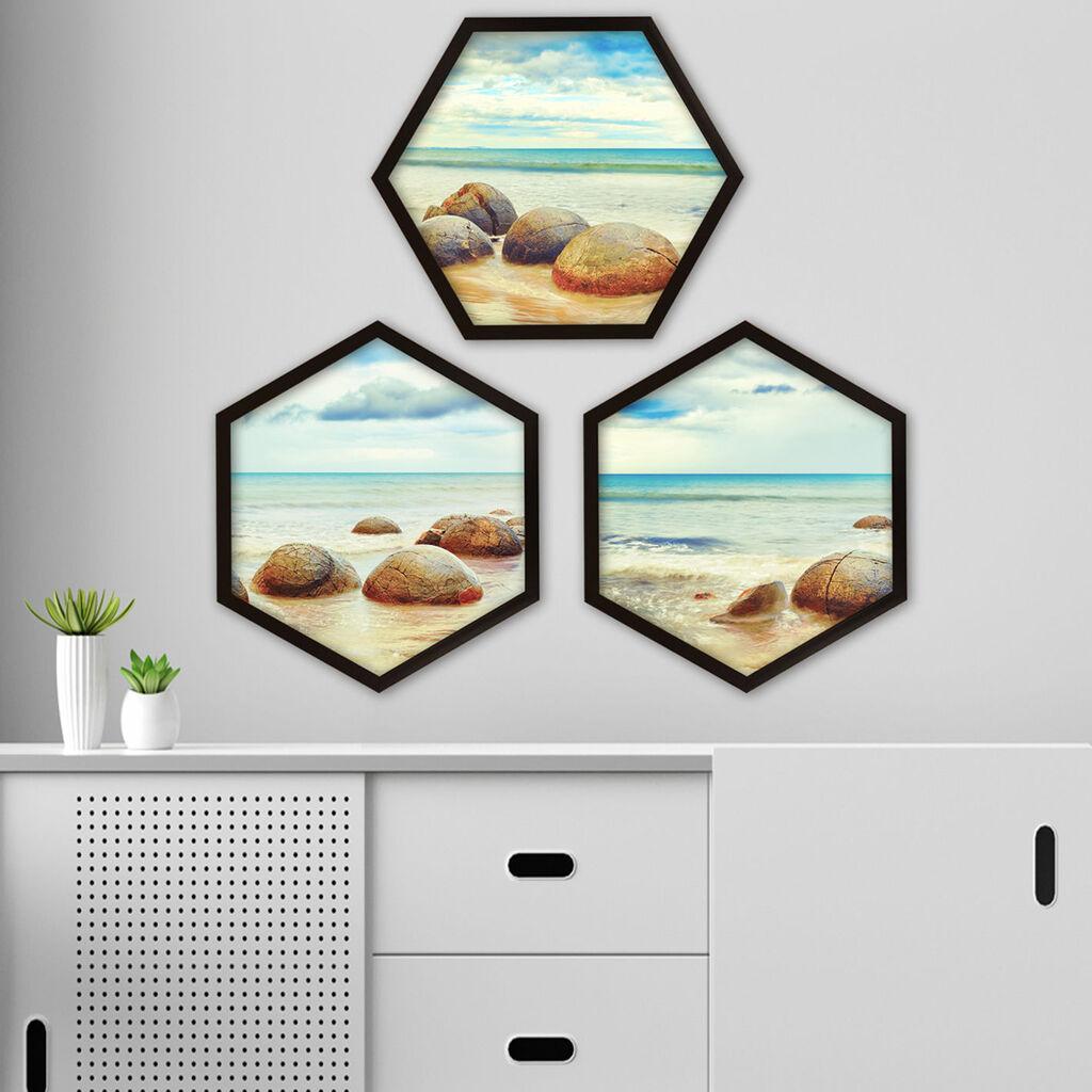 Wallity Uramljena slika 6GEN98098709, 35x35 cm, 3 dela