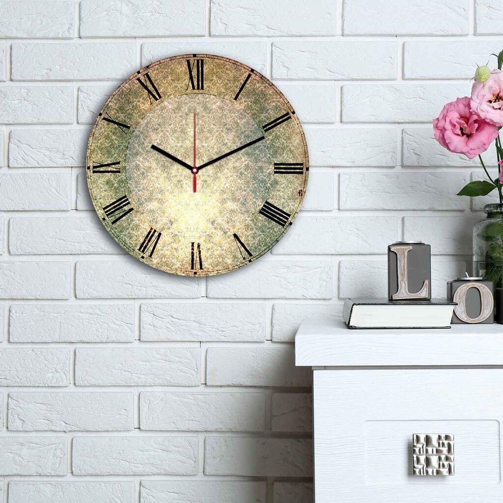 Wallity MDF Zidni sat 30cm Šareni