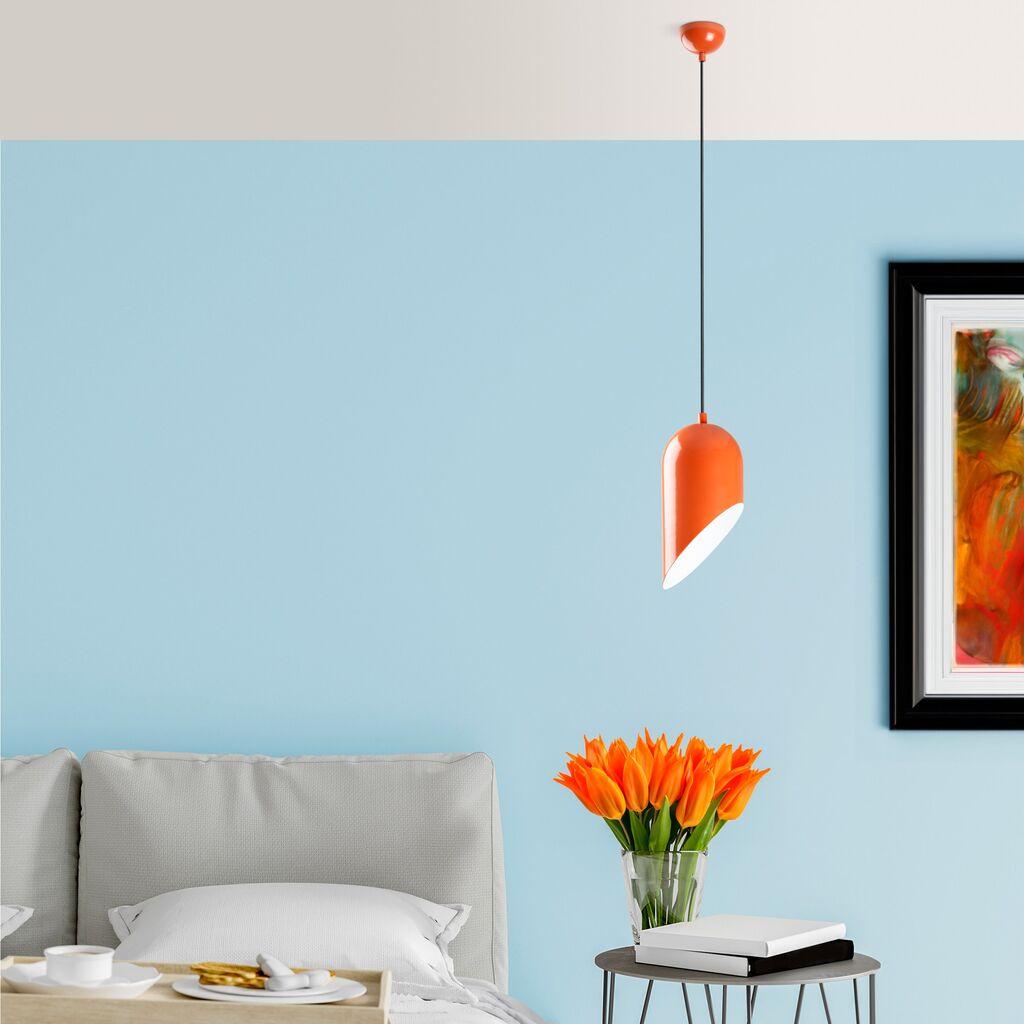Opviq Luster Kesik, 32-121cm, O14 cm, narandžasta