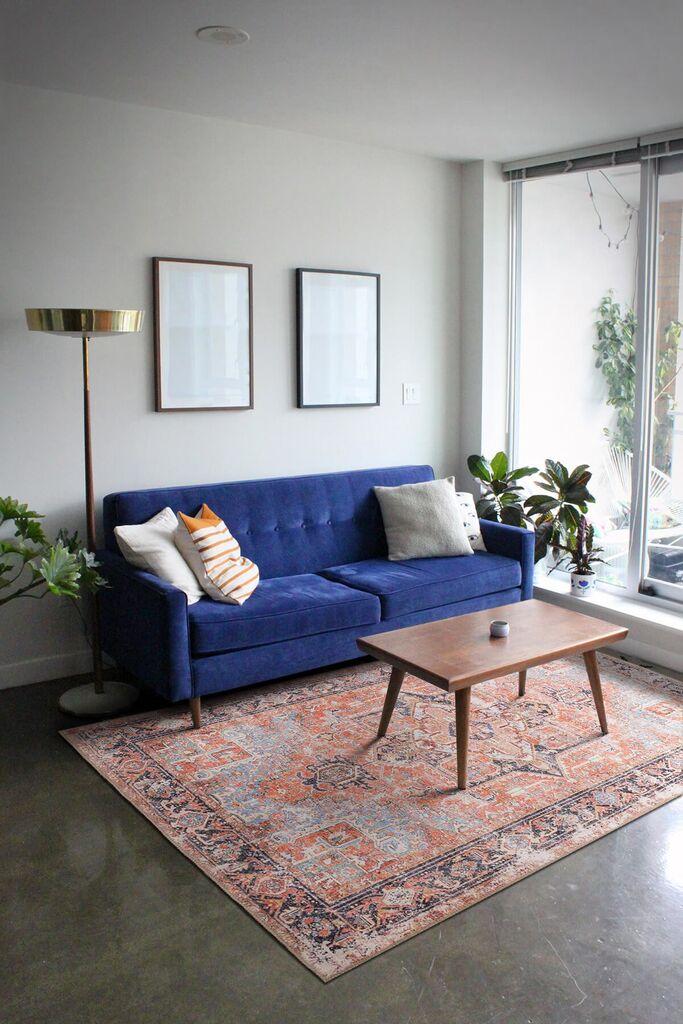 Conceptum Hypnose Carpet Folk -BA 33, 140x190 cm, narandžasta