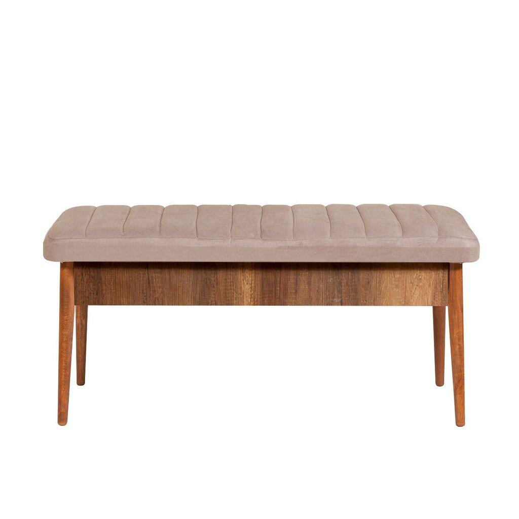 Hanah Home klupa za vino, 110x48x40 cm, smeđa