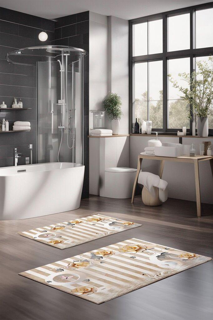 L'essentiel Maison Set prostirki za kupatilo CT-5230, 2 komada, šarene boje