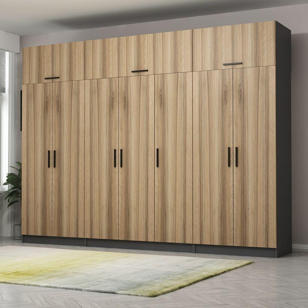 Hanah Home Ormar Kale-5204, 315x235x52 cm, Orah