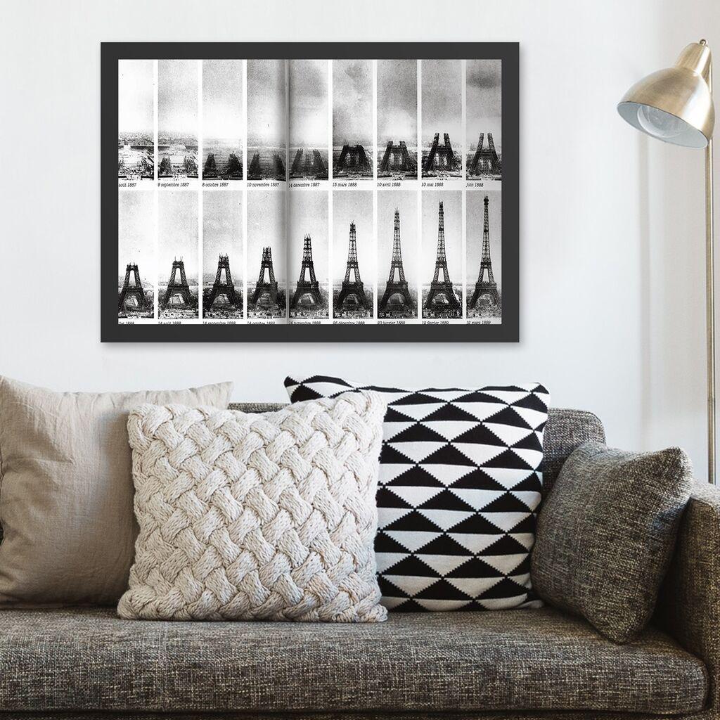 Wallity Uramljena slika Eiffel Tower 5, 35x45 cm