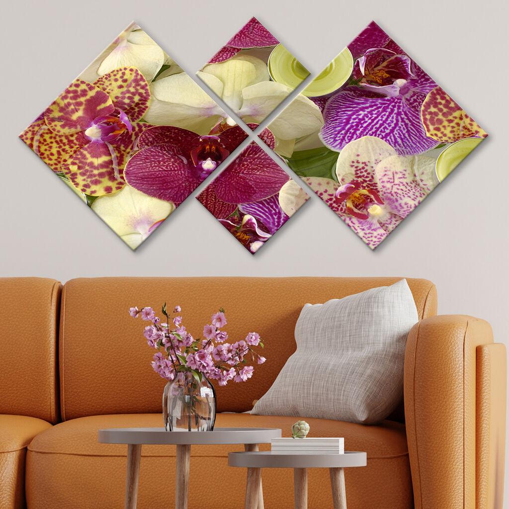 Wallity Slika 4MDF27857242, 60x115 cm, 4 dela