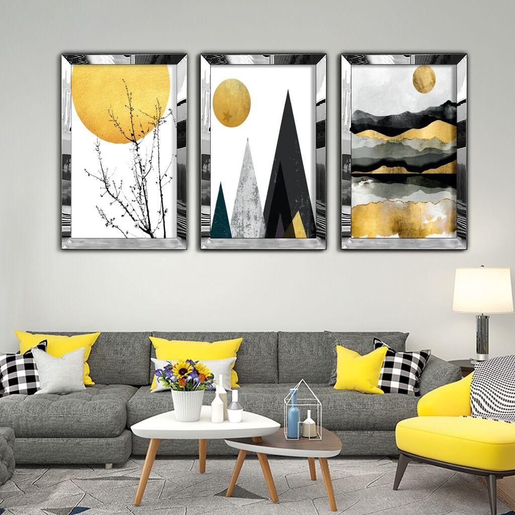 Wallity Slika Huhu401, 50x70 cm, 3 dela