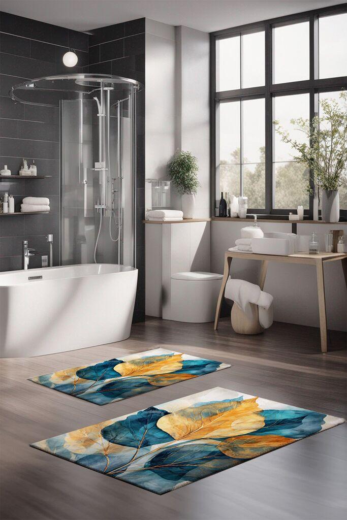 L'essentiel Maison Set prostirki za kupatilo CT-5411, 2 komada, šarene